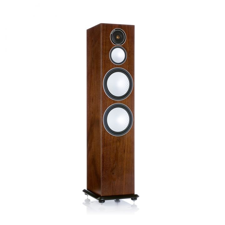 Monitor Audio Silver 10 Walnuss Standlautsprecher AZONE